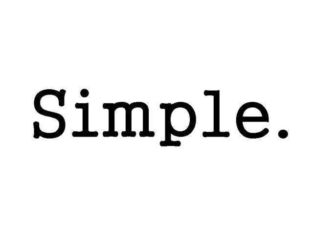 wjk×Exclusive simple = ［形動］単純なさま。また、飾り気やむだな ...