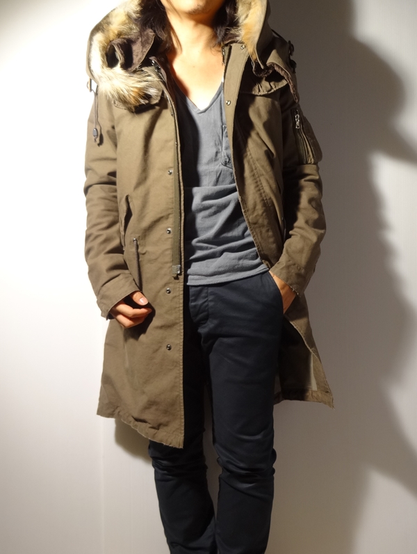 wjk M52 – destroy cotton twill 1130 ct01 < モッズコート > | wjk ...